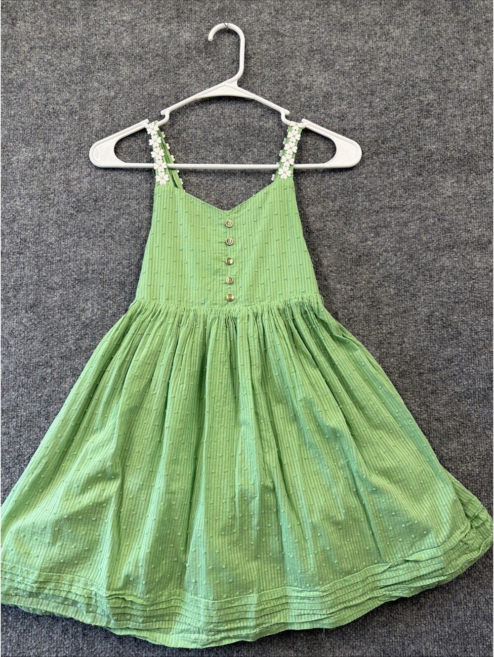 Girls Fairy Green Cynthia Rowley Dress Flower Girl Size 8